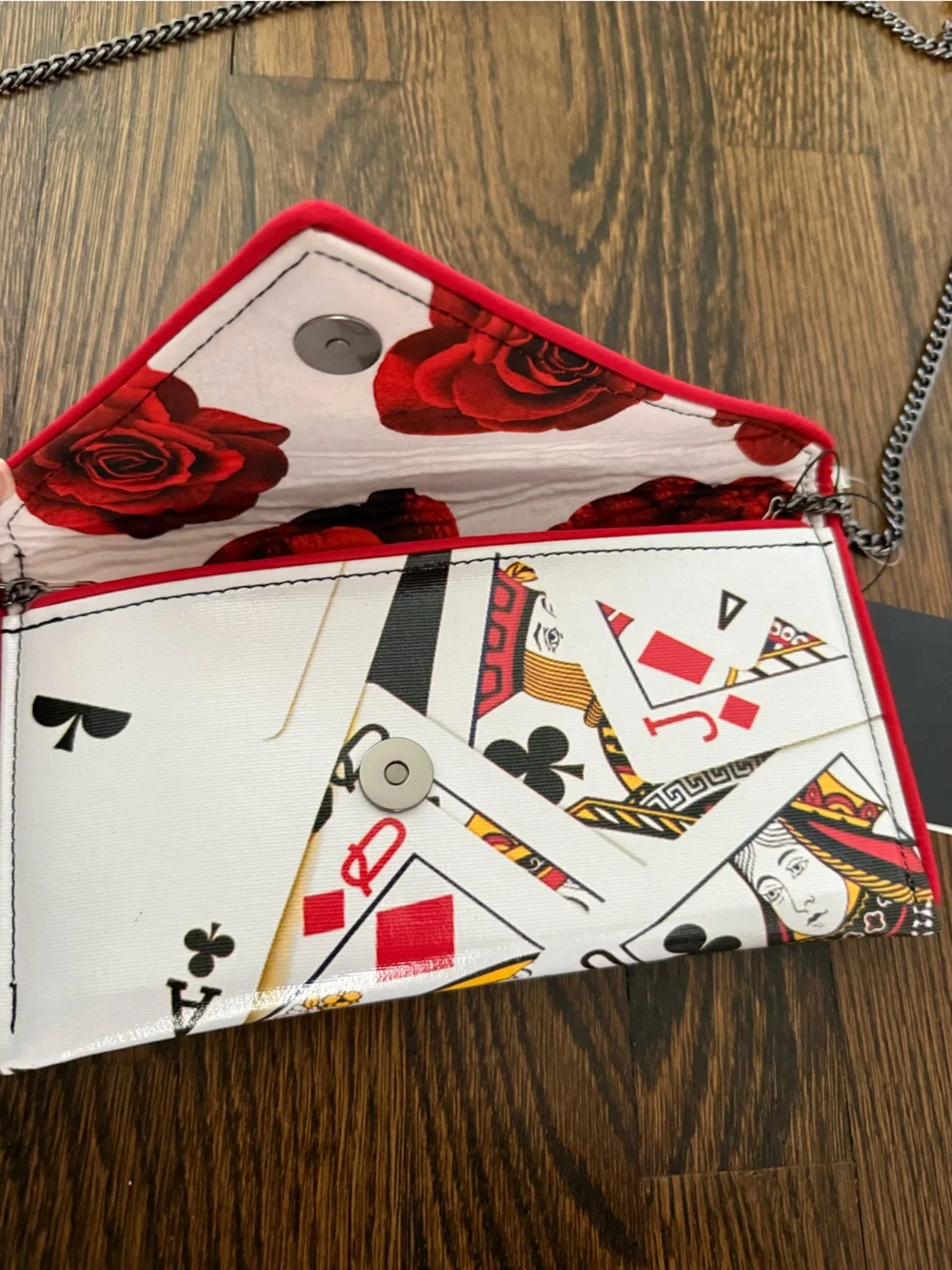 NWT Kent Stetson Card Queen Clutch Bag